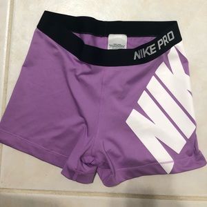 Large Nike pro shorts